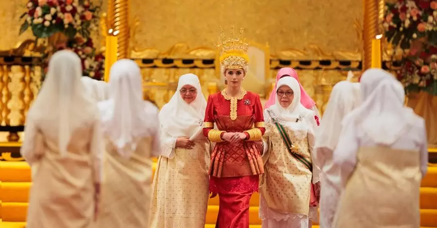 Принц Брунея женился на внучке советника султана и показал снимки со свадьбы