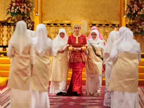 Принц Брунея одружився з онукою радника султана і показав знімки з весілля
