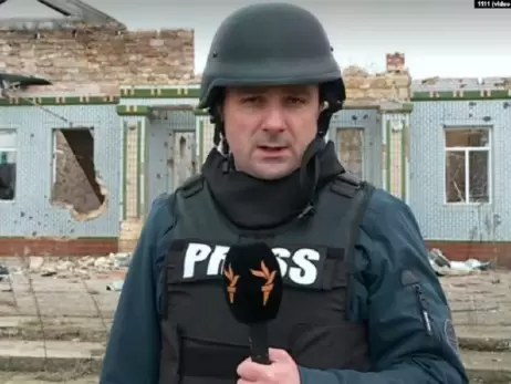 На юге Украины журналист Радио Свобода во время съемок попал под артиллерийский обстрел 