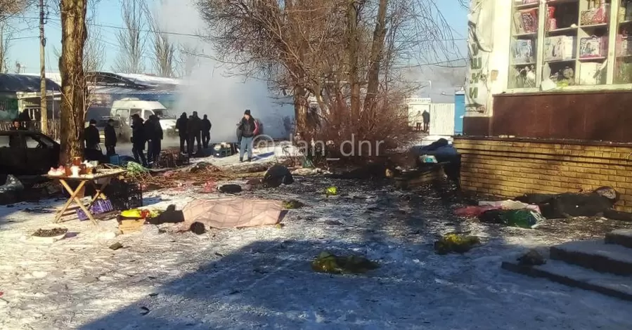 Росіяни обстріляли ринок в окупованому Донецьку, кількість загиблих зросла до 25 осіб (ОНОВЛЕНО)