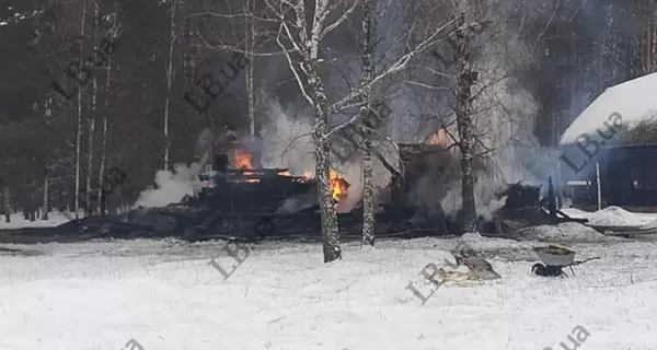 На Черниговщине сгорел загородный дом бизнесмена Мазепы - комментарий полиции