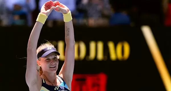 Даяна Ястремская оставила на телекамере послание Украине после выхода в полуфинал Australian Open
