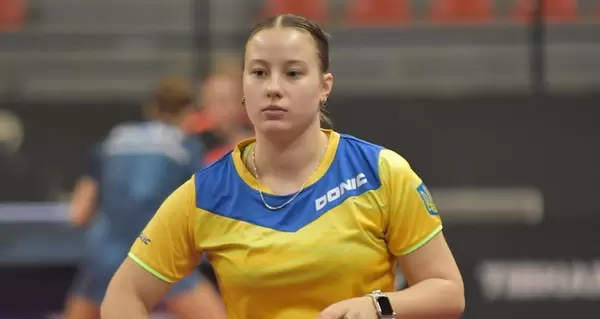 Украинка стала чемпионкой Европы по настольному теннису среди молодежи