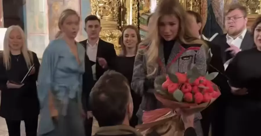 Віра Брежнєва допомогла організувати заручини-сюрприз для Каті Сільченко у Києві