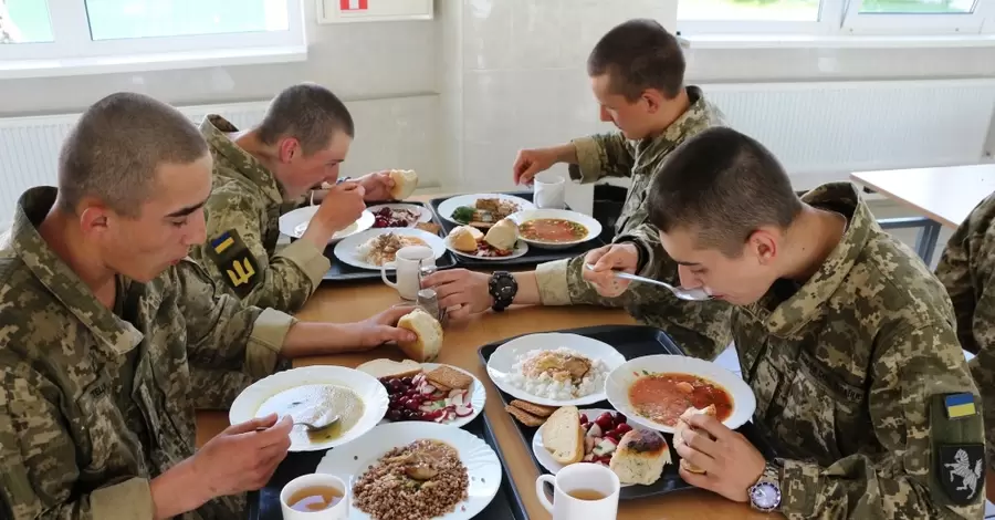 ВСУ получат новое меню, стоимость питания одного бойца составит 139 грн в сутки