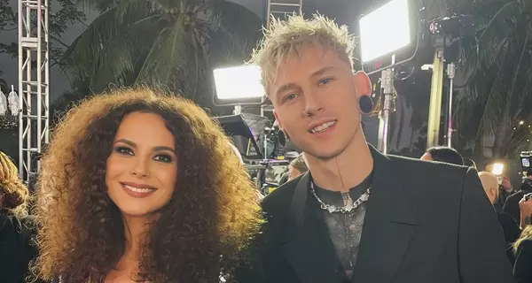 Каменських на премії в Маямі засвітилася з музикантом Machine Gun Kelly, а Потап – з Anitta