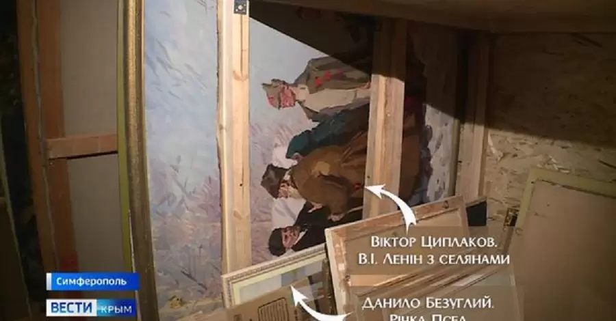 Вже ідентифікували 90 картин, які викрали росіяни з художнього музею у Херсоні