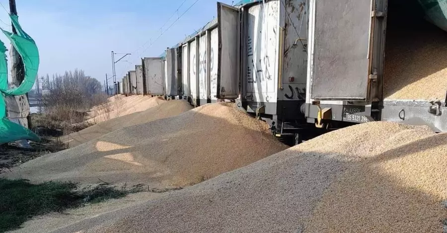 В Польше утилизируют 30 тонн украинской кукурузы, которую высыпали из вагонов