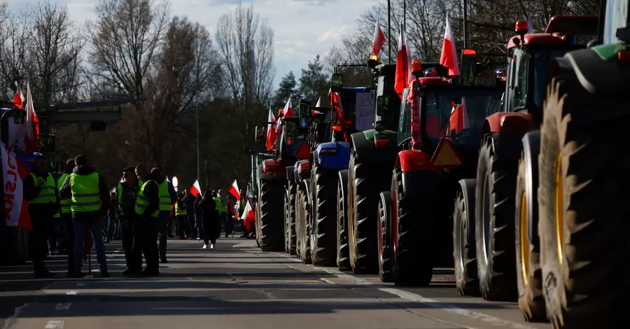 Польські фермери заблокували пункт пропуску на кордоні з Німеччиною