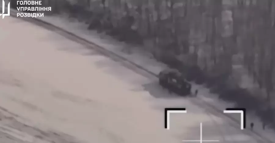 В ГУР показали, як українські дрони атакували комплекс ППО «Панцир С-1» на Бєлгородщині 