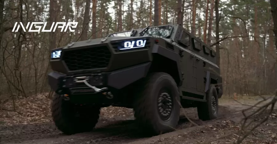 В Україні презентували нову бронемашину Inguar-3 для фронту