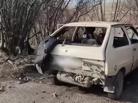 В оккупированном Бердянске взорвали авто организатора 