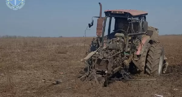 В Херсонской области погиб тракторист, подорвавшись на мине