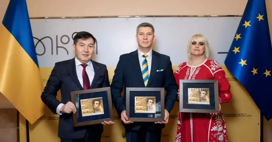 Вышла серия первых международных марок, посвященных Тарасу Шевченко