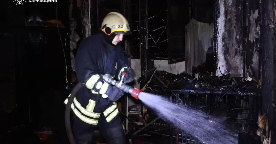 В Харькове горела 12-этажка, погибли два человека 