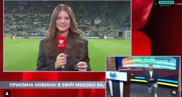 Футбольний коментатор у прямому ефірі освідчився коханій перед матчем Україна - Ісландія