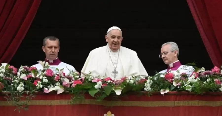 Папа Римський на Великдень закликав до обміну усіма полоненими між Росією та Україною