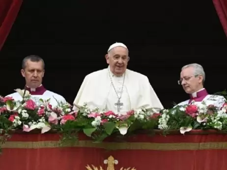 Папа Римський на Великдень закликав до обміну усіма полоненими між Росією та Україною
