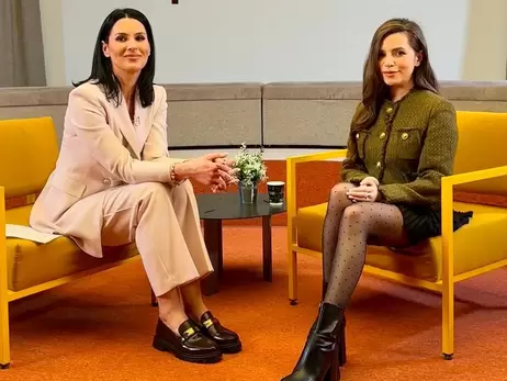 Єфросиніна та Соловій не покажуть, чим закінчилася їхня суперечка під час інтерв'ю