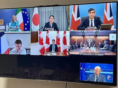 Лидеры стран G7 провели онлайн-встречу из-за атаки Ирана на Израиль и сделали заявление