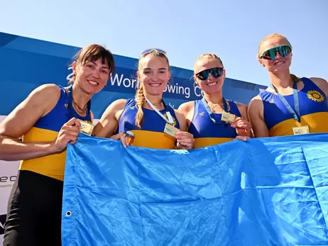 Україна взяла “золото” на етапі Кубка світу з академічного веслування