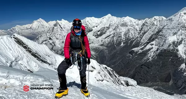 Перша українка на Евересті Ірина Галай піднялася на небезпечну гору Аннапурну