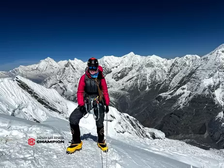 Первая украинка на Эвересте Ирина Галай поднялась на опасную гору Аннапурну