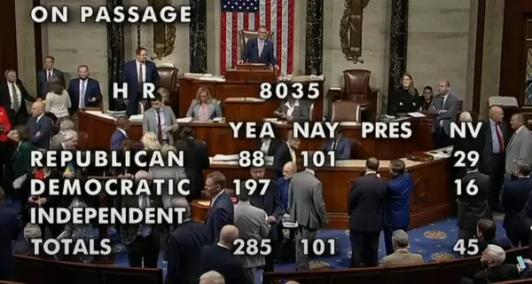  Палата представителей Конгресса США приняла законопроект об оказании помощи Украине