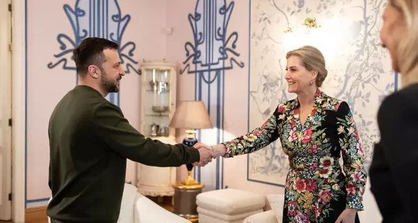 Герцогиня Эдинбургская Софи посетила Киев и встретилась с Еленой Зеленской