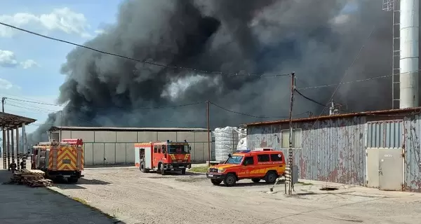 В Кропивницком произошел пожар на химпредприятии, погиб мужчина