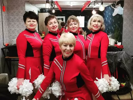 Харківські пенсіонерки-черлідерки: Перший ювілей команди відзначимо із 80-річчям нашого капітана