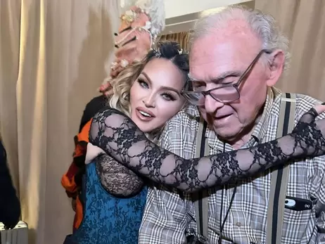 Мадонна показала рідкісний знімок із 93-річним батьком та з гумором звернулася до нього
