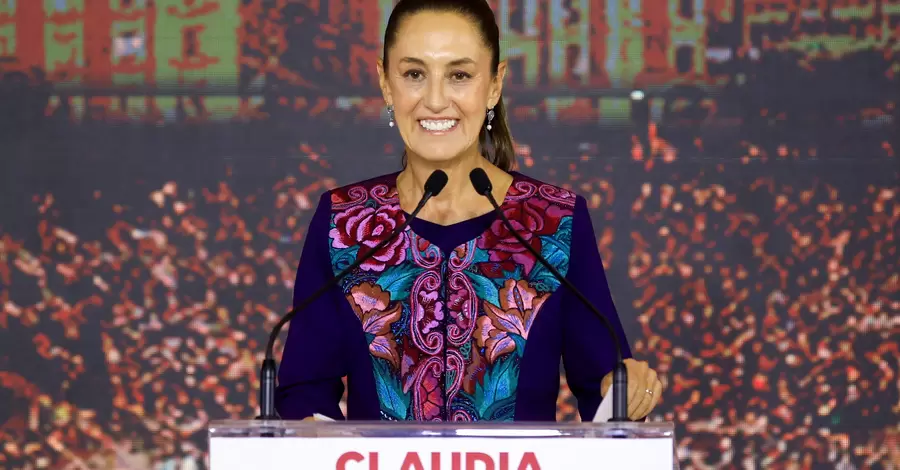 У Мексиці на виборах президента вперше перемогла жінка – 61-річна Клаудія Шейнбаум