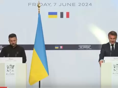 Зеленский и Макрон подписали соглашения о финансировании критической инфраструктуры Украины