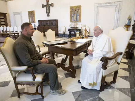 Ермак в Ватикане встретился с Папой Римским и рассказал ему о Формуле мира 