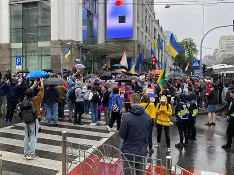 В Киеве прошел Марш равенства в поддержку прав ЛГБТ