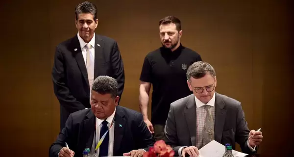 Україна та Палау встановили дипломатичні відносини на полях саміту миру