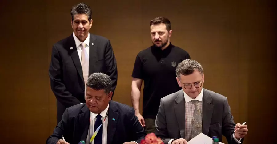 Украина и Палау установили дипломатические отношения на полях саммита мира