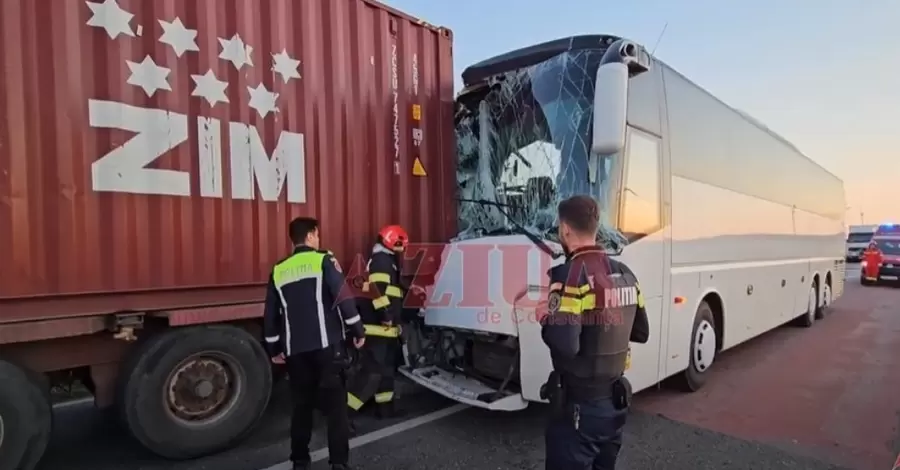 В Румынии в ДТП попал автобус с украинцами, есть раненые