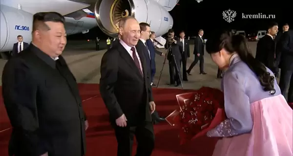 Путин впервые с 2000 года прибыл в Северную Корею
