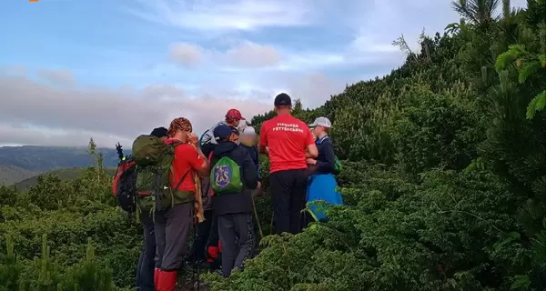 В Ивано-Франковской области семеро детей заблудились в горах