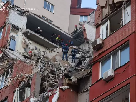 В Днепре увеличилось количество раненых в результате атаки на многоэтажку