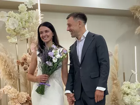 Валентина Хамайко и Андрей Онистрат расписались после 18 лет совместной жизни
