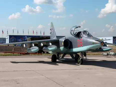 На Донеччині збили російський Су-25, який обстрілював українські позиції