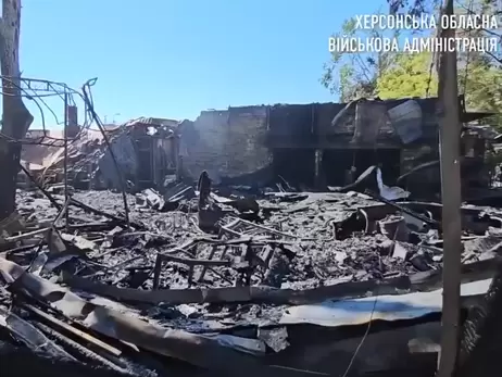 В Херсоне российский удар уничтожил известное в городе кафе «Лето»