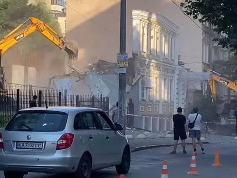 В Киеве сносят историческое здание 1890 года, известное как 