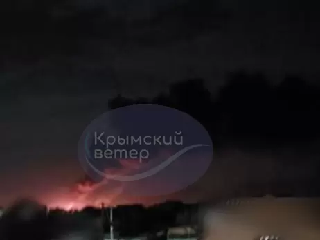 В Крыму раздались взрывы, горит аэродром 