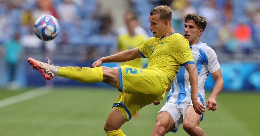 Футбольна збірна України програла Аргентині та вибула з Олімпіади-2024