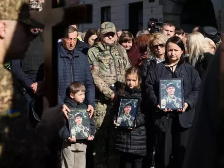 У Львові попрощалися із зятем Ірини Фаріон, який загинув на фронті