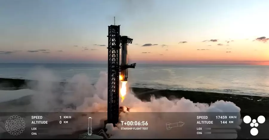 Перший ступень ракети-носія SpaceX уперше впіймала вежа Mechazilla